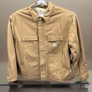 Carhartt Flame-Resistant Duck Traditional Coat/Quilt-Lined FR Men's Size 4X